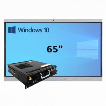 Интерактивная панель 65" (встроенный ПК Win10, Intel i5) - «globural.ru» - Салават